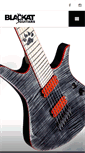 Mobile Screenshot of blackat-guitars.com